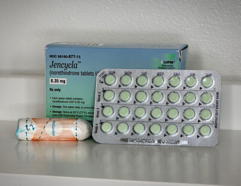 BIRTH CONTROL AND TAMPON FOR TRAVEL
