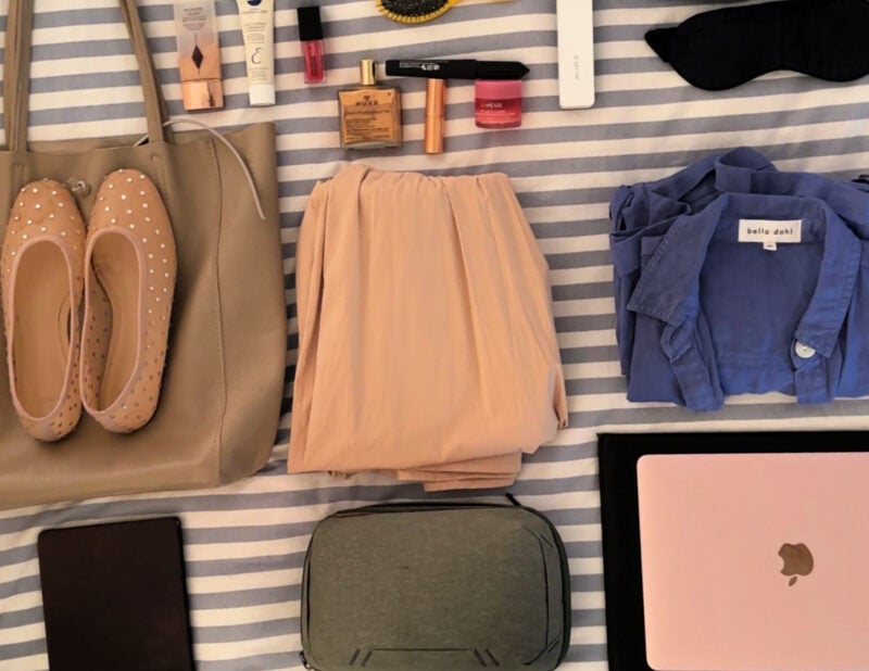 Packing for a summer trip - weekend away packing