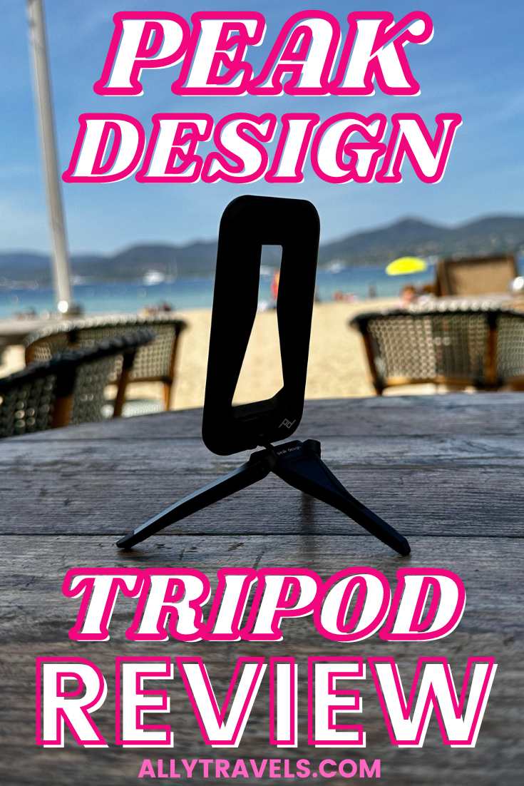 Peak Design Mobile Tripod Review A Solo Traveler's Dream?