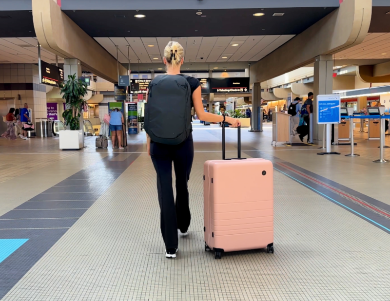 Best November Deals for Travelers of 2025 MONOS LARGE CARRY WITH ALLY AND THE BACK DESIGN TRAVEL BACKPACK