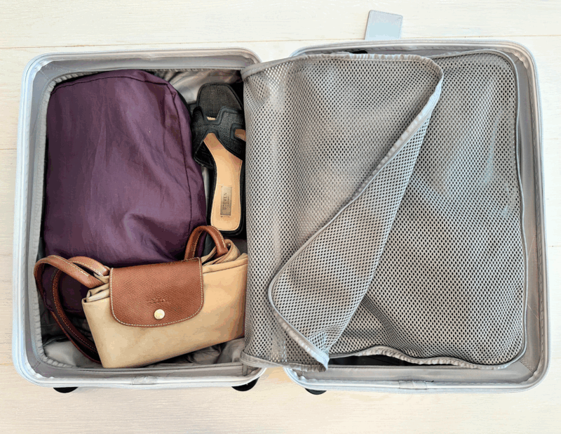 horizn studios m5 cabin luggage - packing for europe carry on only