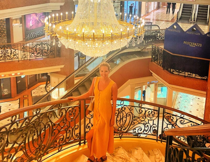 Ally at the mall in monte carlo monaco