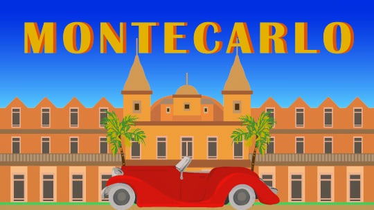Monte-Carlo-Postcard