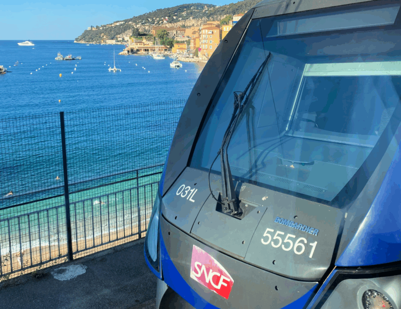 SNCF Train in south of france