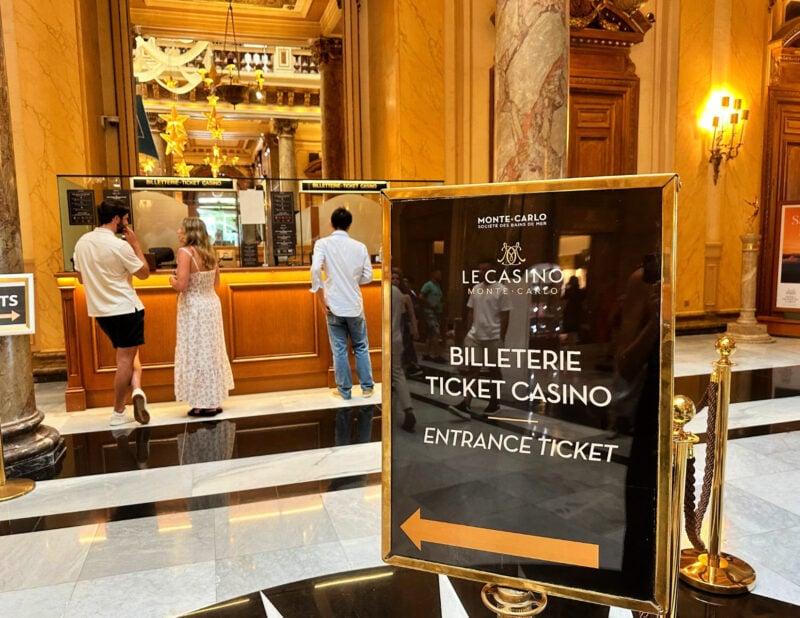 Ticket office Billeterie ticket casino