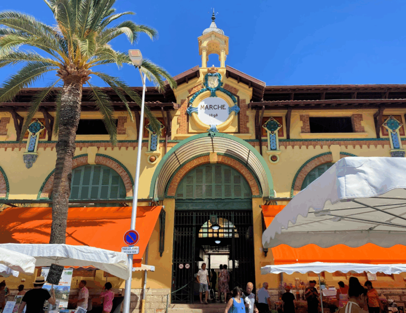 menton marche in south of france