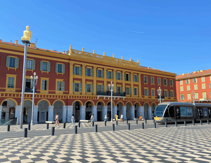 place messina in nice south of france