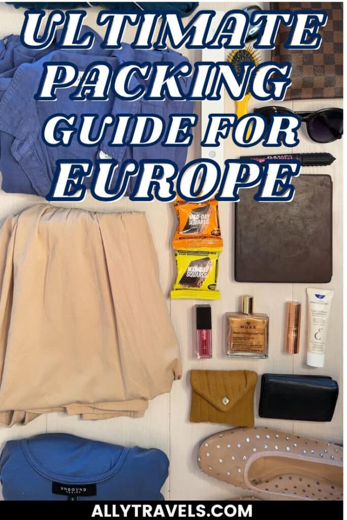 Europe Summer Packing Carry-On: 10 Expert Tips & Checklist