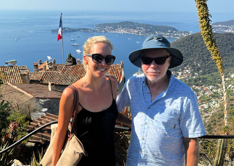 The 10 Best Things to Do in Èze: An Insider’s Guide Ally and her dad in Eze Village summer 2023