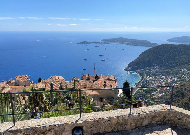 The 10 Best Things to Do in Èze: An Insider’s Guide view of the med from eze village