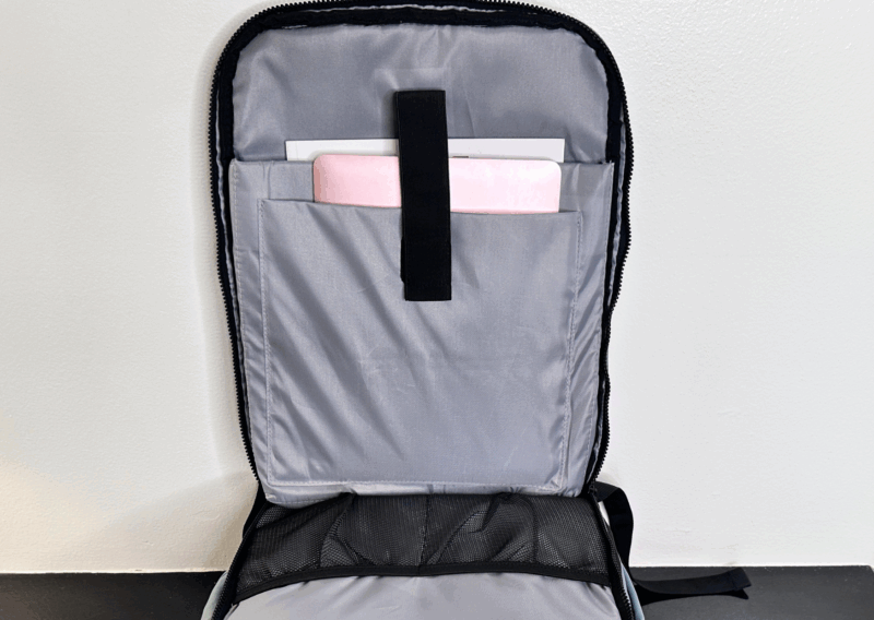 BAGSMART Blast Backpack Review: Best Budget Travel Backpack? bagsmart blast backpack laptop compartment
