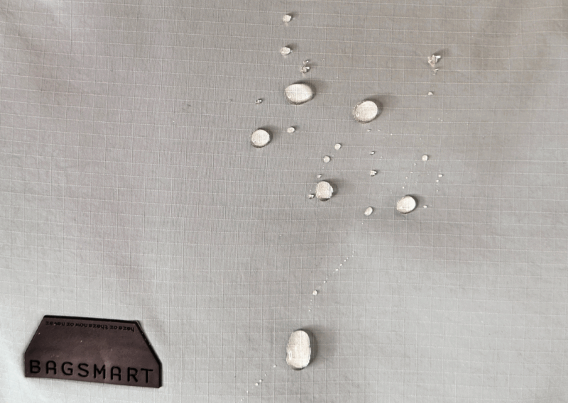 BAGSMART Blast Backpack Review: Best Budget Travel Backpack? bagsmart water resistant material