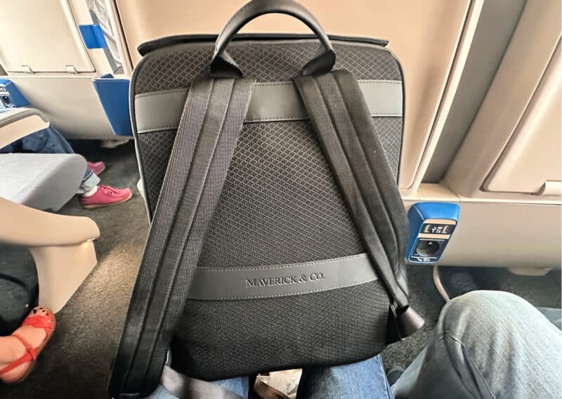 maverick & co vista backpack rear view