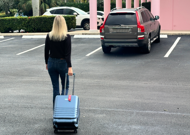 BAGSMART Getaway Carry-On Review: A Budget Travel Gem ally traveling with the bagsmart getaway 2022 suitcase
