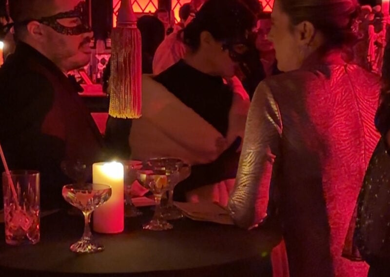 What to Wear at Masquerade NYC: The Phantom's Dress Code people at masquerade on broadway immersive phantom what to wear