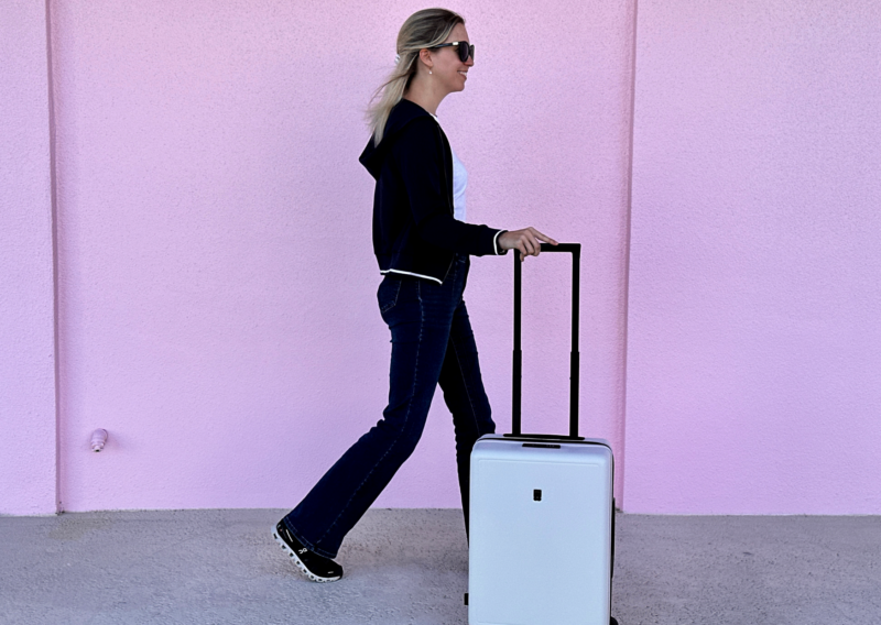 Level8 Luminous Carry-On Review: Worth the Hype? Ally traveling with the level8 luminous 2022 carry on suitcase