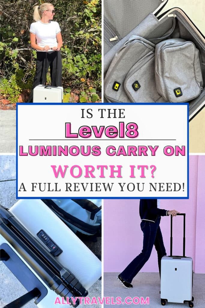 ALLY TRAVELS LEVEL8 LUMINOUS CARRY-ON REVIEW