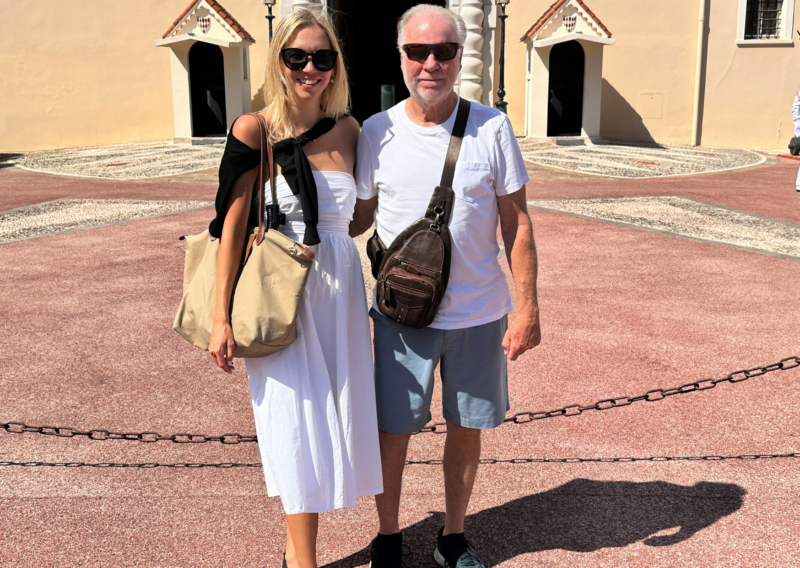 Monaco Palace Tour: Explore the Regal Heart of the Principality ally and her dad at the palace of monaco