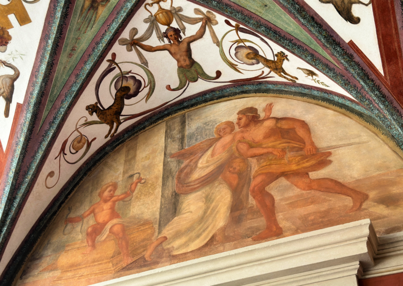 Monaco Palace Tour: Explore the Regal Heart of the Principality italian artwork in the palace of monaco