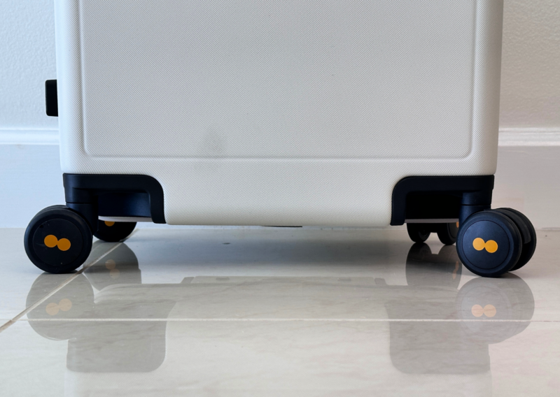 Level8 Luminous Carry-On Review: Worth the Hype? level 8 360 spinner wheels on the luminous 20in carry on