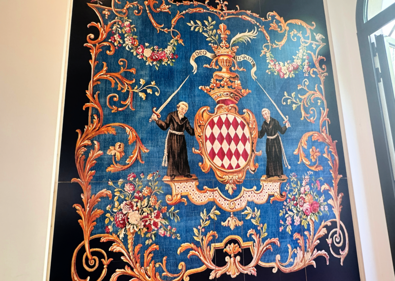 Monaco Palace Tour: Explore the Regal Heart of the Principality tapestry at palace of monaco