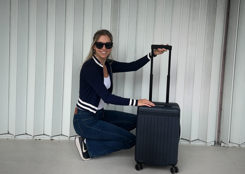 Carl Friedrik The Core Carry-On Review: Is It an Elite Bag? Ally Travels Traveling with the Carl Friedrick The Core Carry On best carry on luggage