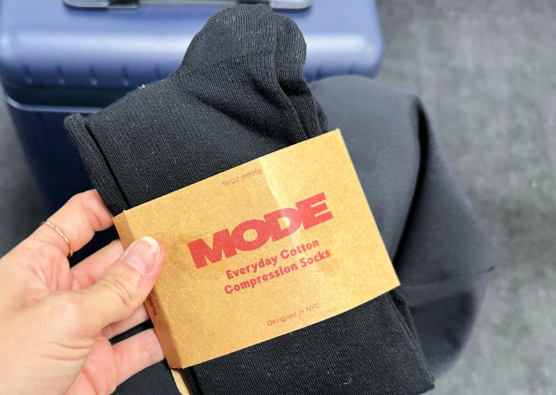 33 Travel Essentials for Women: The Last Packing List You’ll Need MODE EVERYDAY COMPRESSION SOCKS