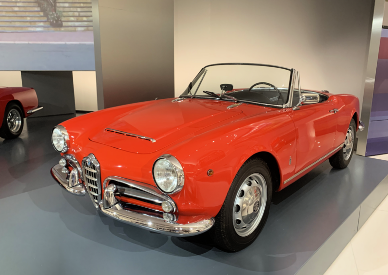 Monaco Car Museum: Legendary Automobiles & Royal Heritage alfa romeo guilietta spider pininfarina princes car museum monaco