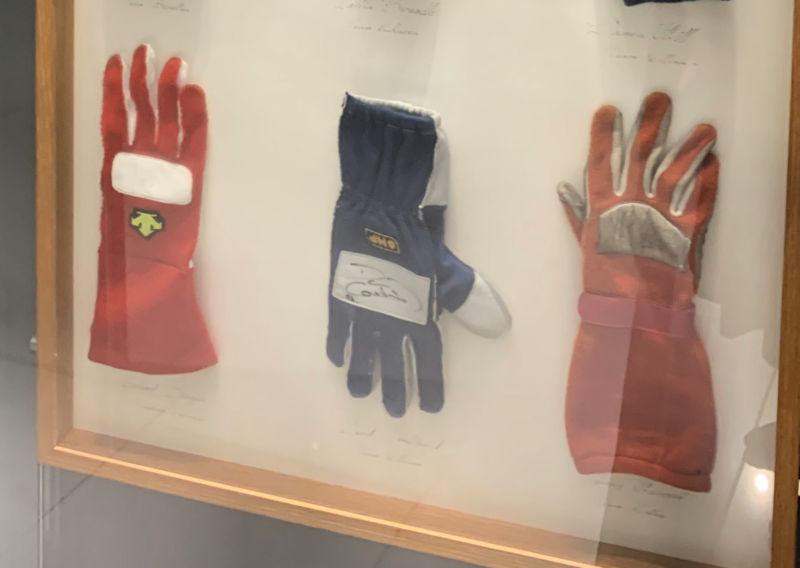 Monaco Car Museum: Legendary Automobiles & Royal Heritage driver gloves at the prince of monacos car museum