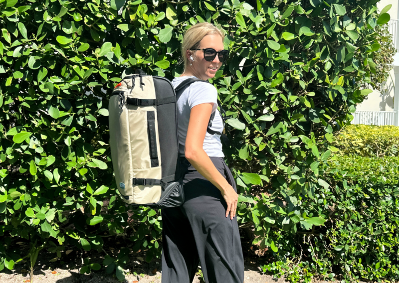 BAGSMART 43L Roller Backpack Review: Versatile for Any Trip Ally Travels Bagsmart 43L Roller Backpack Review
