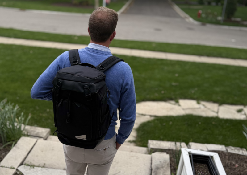 No Reception Club Getaway Bag Review: Easy Travel for Parents Is the no reception backpack comfortable to carry when fully packed for travel or long outings