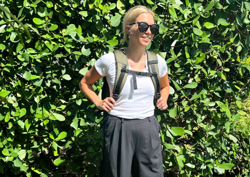 Tomtoc Navigator T-66 Liteway Review: 28L Worth the Hype? Tomtoc T 66 Liteway 28L Backpack sternum strap