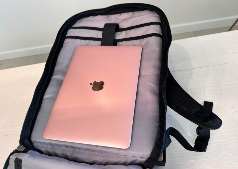 Tomtoc Navigator T-66 Liteway Review: 28L Worth the Hype? Tomtotc Navigator t 66 liteway travel backpack laptop compartment