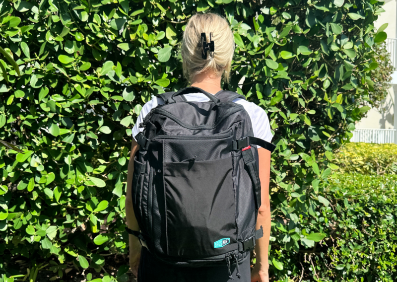 Bagsmart 38L Blast Pro Travel Backpack Review: The Best One? ally travels traveling with the Bagsmart 38L Blast Pro Travel Backpack