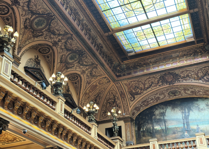 10 Tips You Need for Visiting the Monte Carlo Casino ceiling of the monte carlo casino in monaco