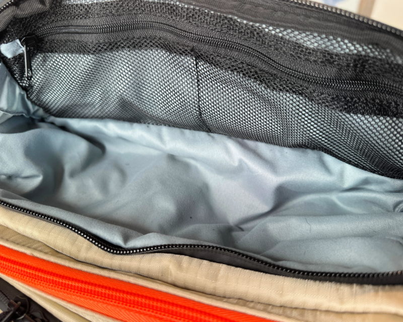 BAGSMART 43L Roller Backpack Review: Versatile for Any Trip interior pockets bagsmart blast 43l roller backpack