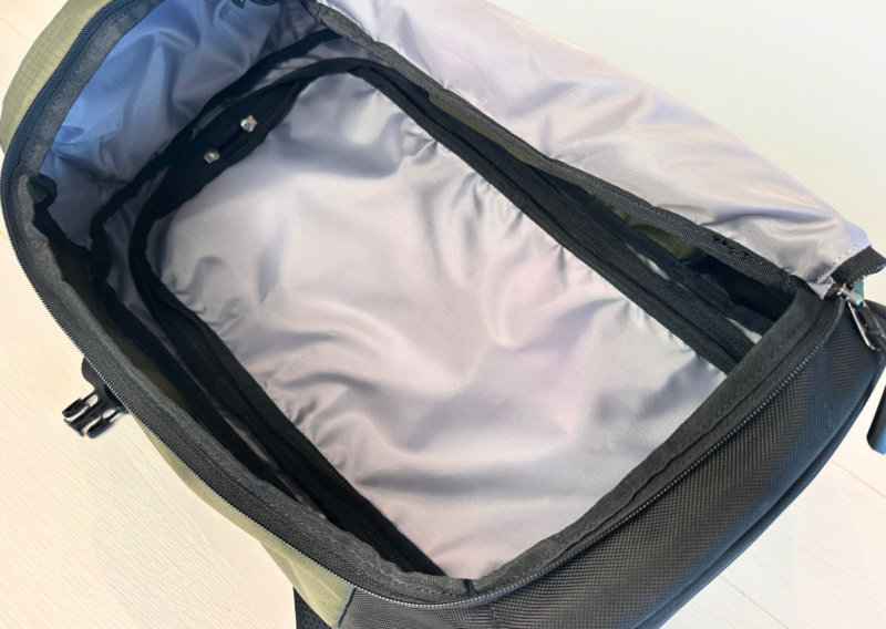 Tomtoc Navigator T-66 Liteway Review: 28L Worth the Hype? tomtoc navigator t 66 travel backpackinterior