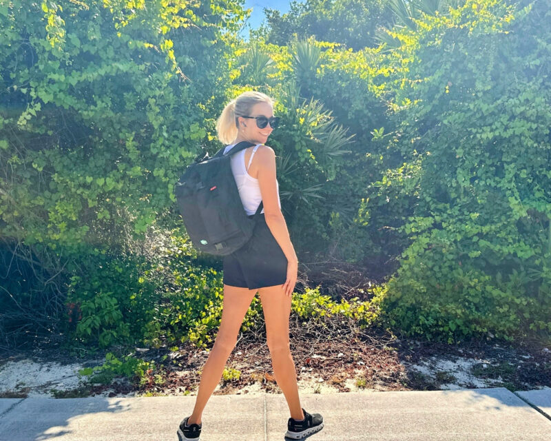 Bagsmart 38L Blast Pro Travel Backpack Review: The Best One? ally travels with the bagsmart blast pro backpack-2