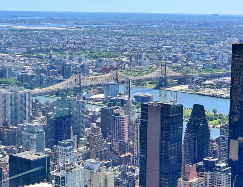 SUMMIT One Vanderbilt Review: Is the Immersive Deck Worth It? (2026) ALLY TRAVELS - SUMMIT One Vanderbilt Review_ Is the Immersive Deck Worth It? - view of LIC Summit one Vanderbilt in NYC - June 2026
