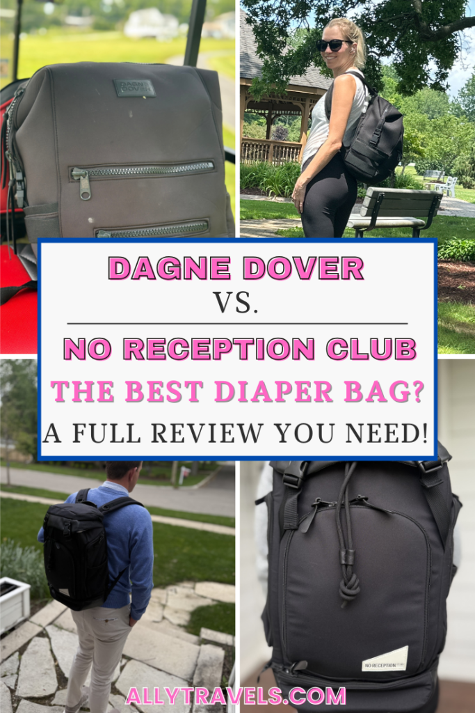 DAGNE DOVER VS NO RECEPTION CLUB DIAPER BACKPACK