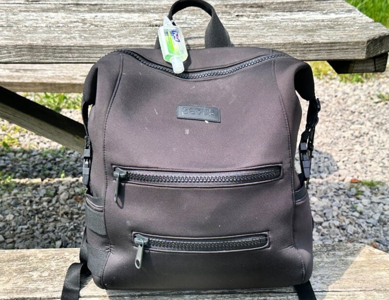 Dagne Dover vs. No Reception Club: Best Travel Diaper Bag? Dagne dover indi backpack s