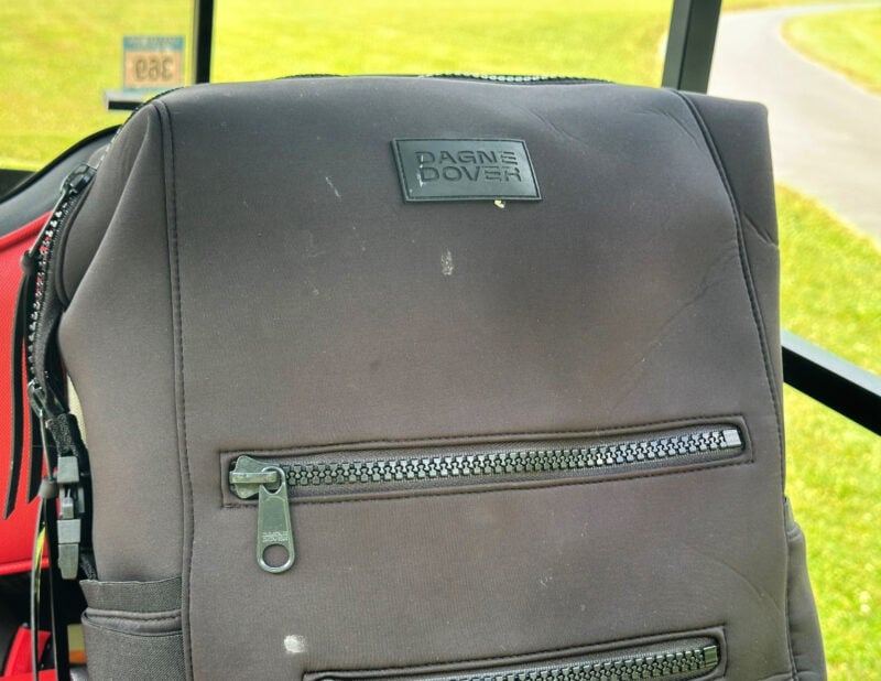 Dagne Dover vs. No Reception Club: Best Travel Diaper Bag? Dagne dover indi backpack top zippers