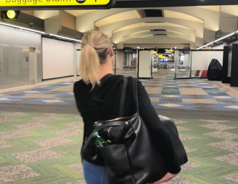 ally with the quince leather weekender
