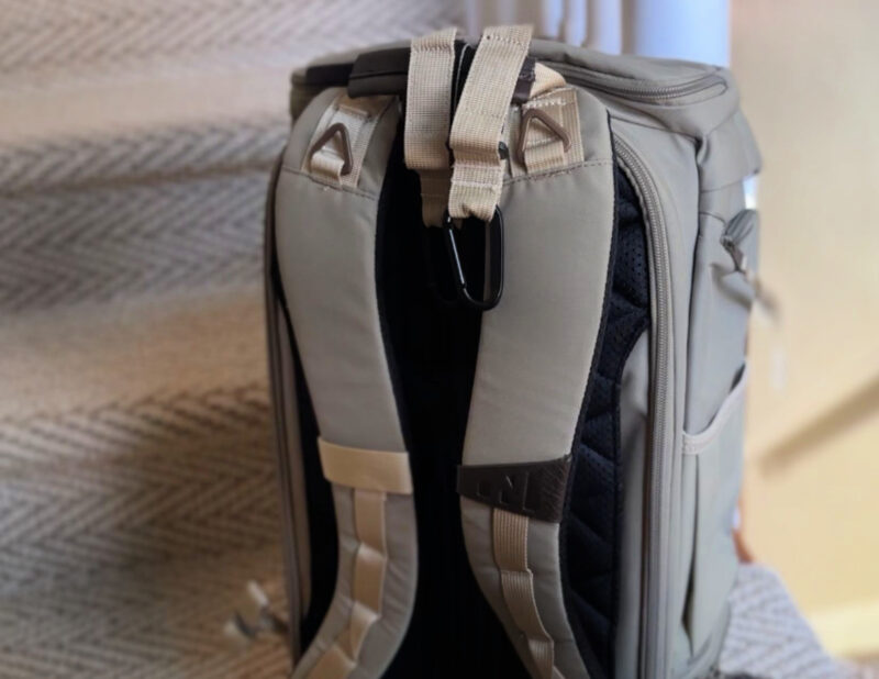 Dagne Dover vs. No Reception Club: Best Travel Diaper Bag? dagne dover new getaway bag - ally travels