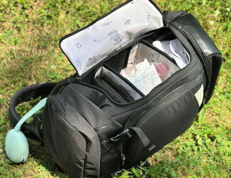 Dagne Dover vs. No Reception Club: Best Travel Diaper Bag? diaper backpack no reception club backpack
