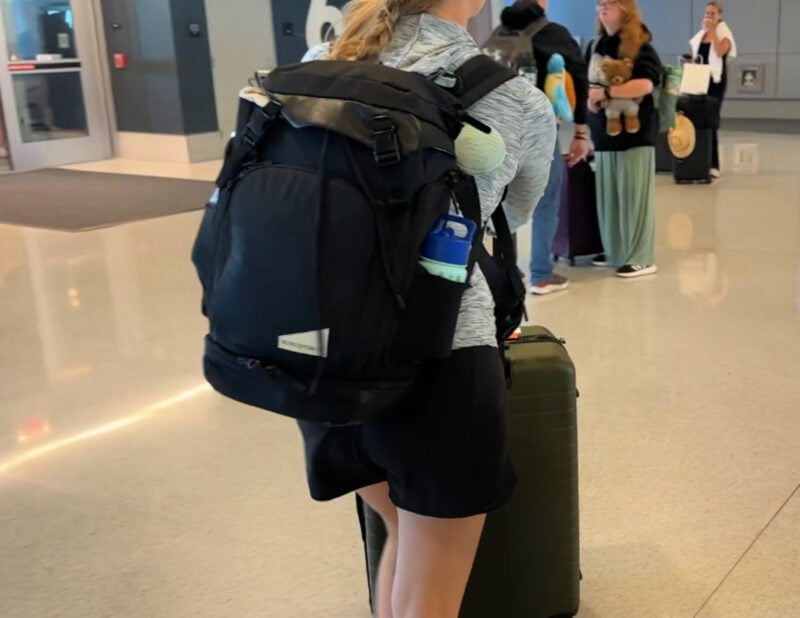 Dagne Dover vs. No Reception Club: Best Travel Diaper Bag? no reception club backpack at the airport