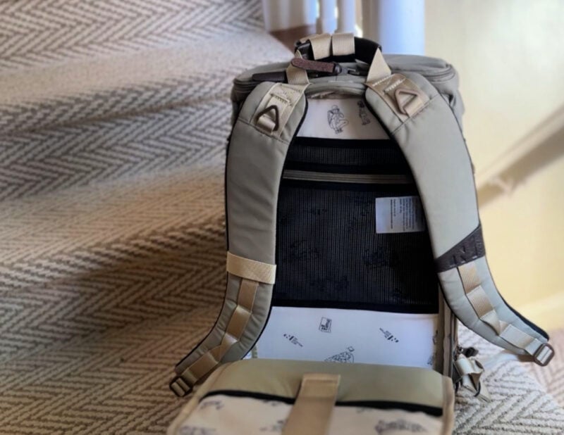 Dagne Dover vs. No Reception Club: Best Travel Diaper Bag? no reception club getaway backpack new back sections