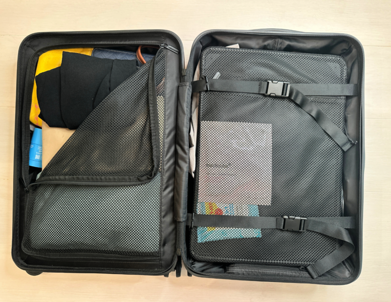 Quince Carry-On Review 2026: Worth It After 4 Real Trips? interior organization quince 2