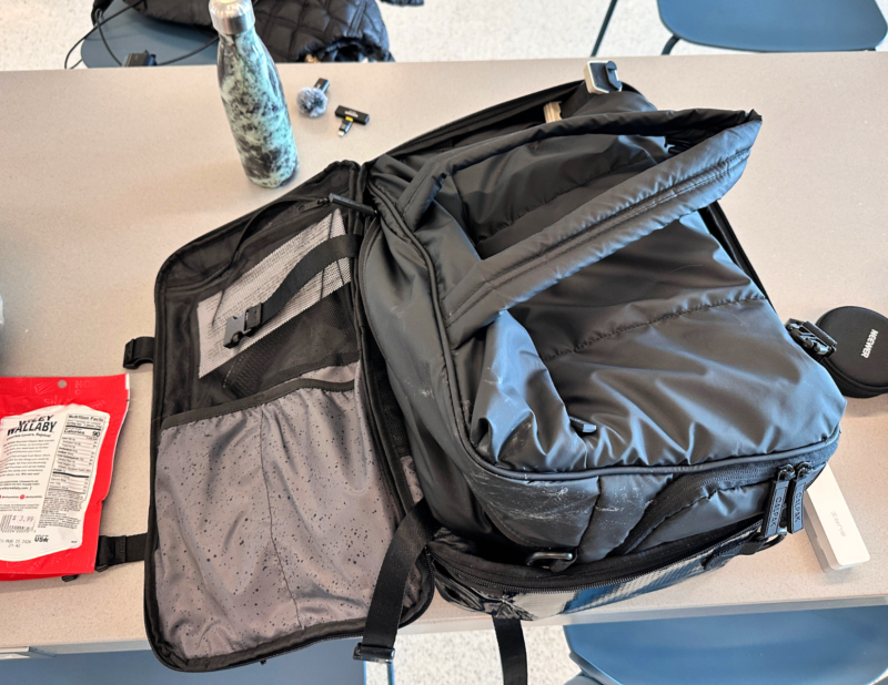 Calpak Luka vs Terra: Which Travel Bag Is Best for You? CALPAK LUKA INSIDE THE CALPAK TERRA AT PITTSBURGH AIRPORT 2